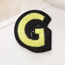 Load image into Gallery viewer, 26 English Letters Embroidery Repair Patch Iron on Patches Badge Sticker Appliques For DIY Clothing Accessories