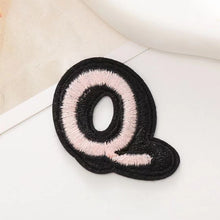Load image into Gallery viewer, 26 English Letters Embroidery Repair Patch Iron on Patches Badge Sticker Appliques For DIY Clothing Accessories