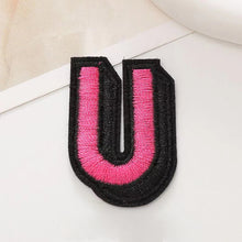 Load image into Gallery viewer, 26 English Letters Embroidery Repair Patch Iron on Patches Badge Sticker Appliques For DIY Clothing Accessories