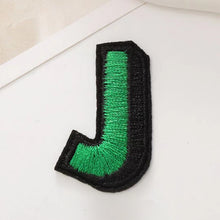 Load image into Gallery viewer, 26 English Letters Embroidery Repair Patch Iron on Patches Badge Sticker Appliques For DIY Clothing Accessories