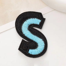 Load image into Gallery viewer, 26 English Letters Embroidery Repair Patch Iron on Patches Badge Sticker Appliques For DIY Clothing Accessories