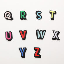 Load image into Gallery viewer, 26 English Letters Embroidery Repair Patch Iron on Patches Badge Sticker Appliques For DIY Clothing Accessories
