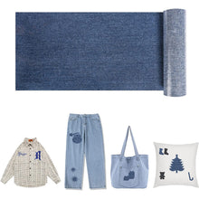 Load image into Gallery viewer, 1/5 Rolls Of Jean Iron-On Repair Patches 8x51cm Denim Repair Patches DIY Accessories Apparel Decoration
