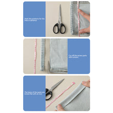 Load image into Gallery viewer, 1 Roll Self-Adhesive Trouser Hem Repair Patch Hem Tapes Pants Jean Edge Shorten Stickers Clothing DIY Sewing Tools