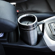 Load image into Gallery viewer, 12V/24V Portable Car Electric Heating Cup Stainless Steel Inner Liner Thermos for Truck Office Travel Water Boiler & Kettle