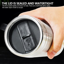 Load image into Gallery viewer, 12V/24V Portable Car Electric Heating Cup Stainless Steel Inner Liner Thermos for Truck Office Travel Water Boiler & Kettle