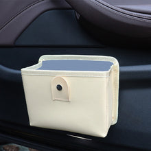Load image into Gallery viewer, Foldable PU Leather Car Trash Bin & Door Hanging Storage Bag Multi-function Organizer for Car Interior Automotive Accessories