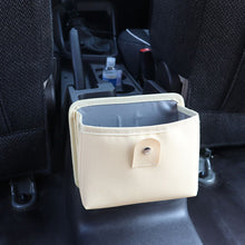 Load image into Gallery viewer, Foldable PU Leather Car Trash Bin & Door Hanging Storage Bag Multi-function Organizer for Car Interior Automotive Accessories