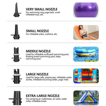Load image into Gallery viewer, Outdoor Air Bed Air Inflation Tool EU Plug 600W Air Compressor Portable Air Mat Electric Air Pump Home Household Camping Utility Tool