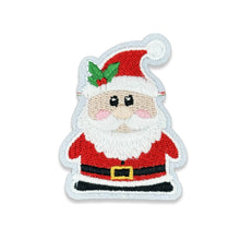 Load image into Gallery viewer, Christmas Embroidered Repair Patch Self Adhesive Patch Cartoon Santa Claus Appliques For Apparel Bags Accessories