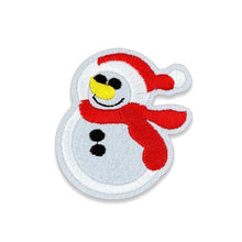 Load image into Gallery viewer, Christmas Embroidered Repair Patch Self Adhesive Patch Cartoon Santa Claus Appliques For Apparel Bags Accessories