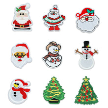 Load image into Gallery viewer, Christmas Embroidered Repair Patch Self Adhesive Patch Cartoon Santa Claus Appliques For Apparel Bags Accessories