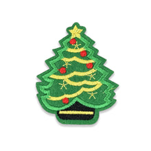 Load image into Gallery viewer, Christmas Embroidered Repair Patch Self Adhesive Patch Cartoon Santa Claus Appliques For Apparel Bags Accessories