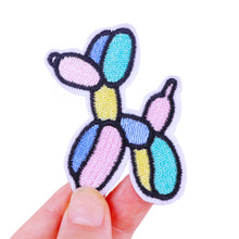 Load image into Gallery viewer, Punk Cartoon Animal Iron On Embroidery Repair Patches Knife Animal Badge Hippie Rock Appliques Clothing Sewing Patch