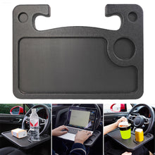 Load image into Gallery viewer, Multi-purpose Car Steering Wheel Dining Table Bracket Car Laptop Computer Desk Mount Stand Eat Work Drink Food Coffee Tray Board