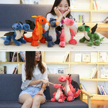 Load image into Gallery viewer, 13.78inch/35cm Dinosaur Plush Toy Soft Kawaii Tyrannosaurus Rex Pterosaur Stuffed Animal for Kids Perfect Birthday Christmas Gift