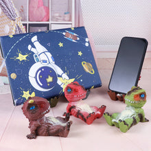 Load image into Gallery viewer, Tyrannosaurus Rex Figure Novelty Desk Decor Phone Holder/Stand Cute Dinosaur Ornament For Kids Dinosaur Lovers / Fans Cute Phone Accessories