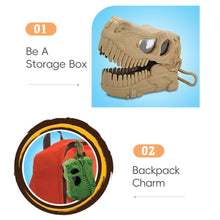 Load image into Gallery viewer, Dinosaur Skeleton Model DIY Assembly Discovery Build Your Own Dino Assembly Creative Educational Puzzle Toy Action Figure Backpack Pendant