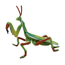 Load image into Gallery viewer, Realistic Mantis Replica Grasshopper Insect Model Animal Figurine Educational Toy Home Desktop Display Collection for Kids Science Classroom Supply