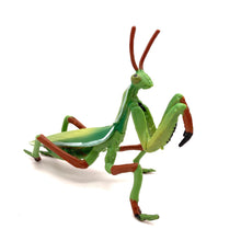 Load image into Gallery viewer, Realistic Mantis Replica Grasshopper Insect Model Animal Figurine Educational Toy Home Desktop Display Collection for Kids Science Classroom Supply