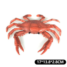 Load image into Gallery viewer, Simulation Octopus Crab Marine Figures Realistic Sea Animal Model for Kids Education Desktop Decor Collection Christmas Festival Gifts