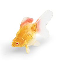 Load image into Gallery viewer, Simulation Ornamental Fish Model Goldfish Figurine With Base Stand Desk Shelf Display Educational Toy Collectors Item Gift for Fish Lovers Kids