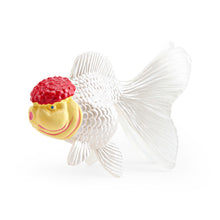 Load image into Gallery viewer, Simulation Ornamental Fish Model Goldfish Figurine With Base Stand Desk Shelf Display Educational Toy Collectors Item Gift for Fish Lovers Kids