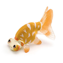 Load image into Gallery viewer, Simulation Ornamental Fish Model Goldfish Figurine With Base Stand Desk Shelf Display Educational Toy Collectors Item Gift for Fish Lovers Kids