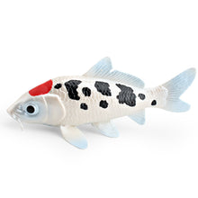 Load image into Gallery viewer, Simulation Ornamental Fish Model Goldfish Figurine With Base Stand Desk Shelf Display Educational Toy Collectors Item Gift for Fish Lovers Kids