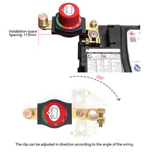 Load image into Gallery viewer, Car High Current Brass Battery Terminal Disconnect Switch Removable Knob Positive Negative Modification Safety Accessory