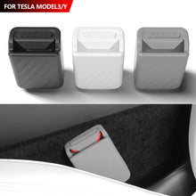 Load image into Gallery viewer, Silicone Car Seat Base Seat Belt Buckle Protection Cover for 2025 Tesla Model 3 Y/YL Interior Accessory