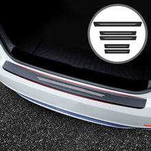 Load image into Gallery viewer, 4Pcs Universal Carbon Fiber Car Door Edge Sill Protector Anti-scratch Sticker for Car Front Rear Doors Exterior Protection Decal