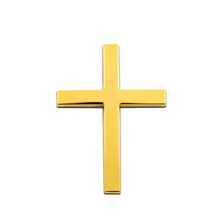 Load image into Gallery viewer, 3D Metal Car Sticker Cross Raised Design Auto & Motorcycle Body Decoration Scratch Cover Personalized Decal