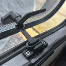 Load image into Gallery viewer, 2Pcs RV Window Limiter & Vent Lock Compatible with Polyplastic Windows Safety & Ventilation Control Accessory
