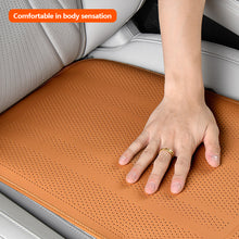 Load image into Gallery viewer, Car Seat Cushion with Extended Backrest & Leg Support Perforated Ventilation for Driver & Passenger Pad