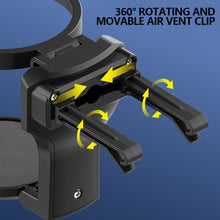 Load image into Gallery viewer, Multi-function Car Cup Holder with Air Vent Mount Drink Holder & Ashtray Base Automotive Accessory