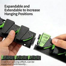 Load image into Gallery viewer, Expandable Wall Mounted Fishing Rod Display Rack Spring Clip Storage Clamp No-Drill Rod Holder Fishing Supplies