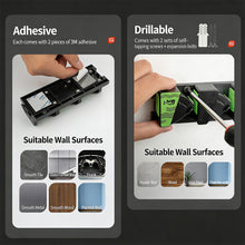 Load image into Gallery viewer, Expandable Wall Mounted Fishing Rod Display Rack Spring Clip Storage Clamp No-Drill Rod Holder Fishing Supplies