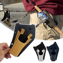 Load image into Gallery viewer, Universal Slide-in Fishing Rod Hip Holster Convenient Durable Nylon Rod Holder Belt Fixation Fishing Accessory