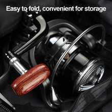 Load image into Gallery viewer, Foldable Spinning Reel Handle Anti-Rust and Wear-Resistant Knob Universal Fishing Reel Upgrade Replacement Part