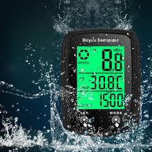 Load image into Gallery viewer, Wired Bike Computer with Waterproof Backlit Large Screen Total Mileage Tracking and Cycling Data Monitoring Cycling Supplies