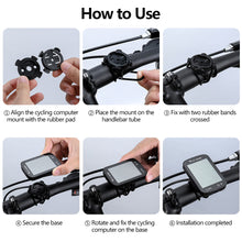 Load image into Gallery viewer, Bicycle Smart GPS Bike Computer Waterproof Wireless Cycling Speedometer and Odometer Riding Equipment