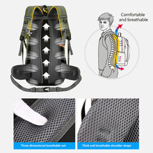 Load image into Gallery viewer, 50L Outdoor Sports Backpack Hiking Camping Pack with Reflective Strips and Mesh Bags Waterproof Abrasion-Resistant Travel Bag
