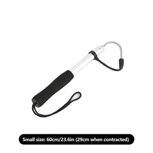 Load image into Gallery viewer, 60/90/120CM Telescopic Fishing Gaff Hook Boat Sea Fishing Landing Tool with Stainless Steel Tip and EVA Grip