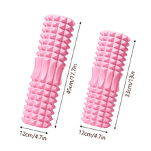Load image into Gallery viewer, 33/45CM High-Density EVA Solid Foam Roller Muscle Relaxation Leg Slimming Massage Stick for Yoga and Fitness