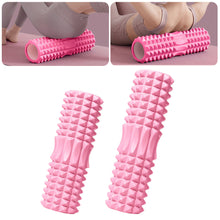 Load image into Gallery viewer, 33/45CM High-Density EVA Solid Foam Roller Muscle Relaxation Leg Slimming Massage Stick for Yoga and Fitness