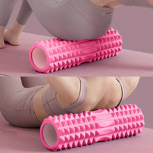 Load image into Gallery viewer, 33/45CM High-Density EVA Solid Foam Roller Muscle Relaxation Leg Slimming Massage Stick for Yoga and Fitness