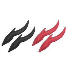 Load image into Gallery viewer, Pair 3D EVA Dragon Horn Car Stickers Cute Roof & Motorcycle Body Decoration Anti-collision Exterior Accessory