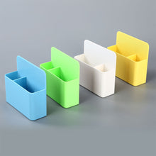 Load image into Gallery viewer, Plastic Magnetic Pen Holder Erase Marker Storage Box Pencil Organizer for Home Office Whiteboard Fridge Refrigerator