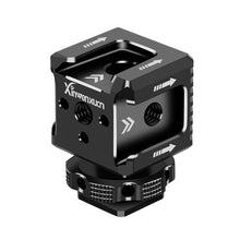 Load image into Gallery viewer, Multi-head Cold Shoe Extension Mount Adapter Monitor Holder Studio Flash Light Stand 1/4 3/8 Screw Hole for Nikon Canon Sony SLR